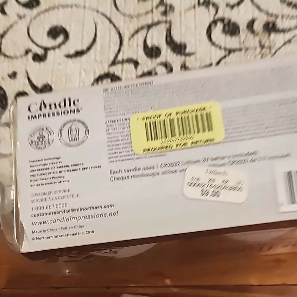 Sans Flamme Vanilla Scented Candles